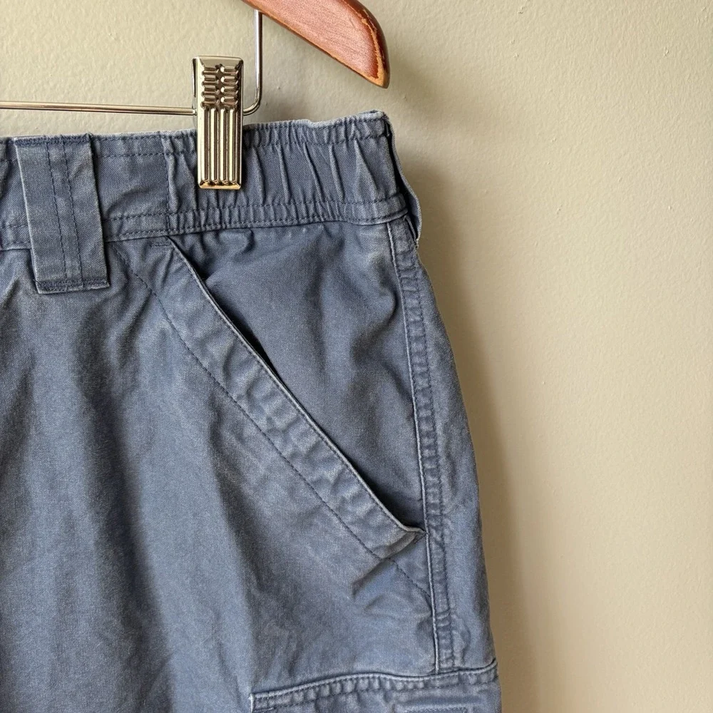 Vintage L.L Bean Comfort Waist Blue Shorts Men's Size 36W -100% Cotton 6